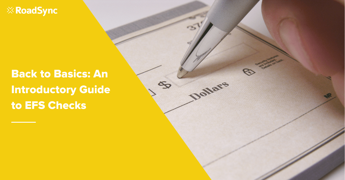 Back to Basics An Introductory Guide to EFS Checks